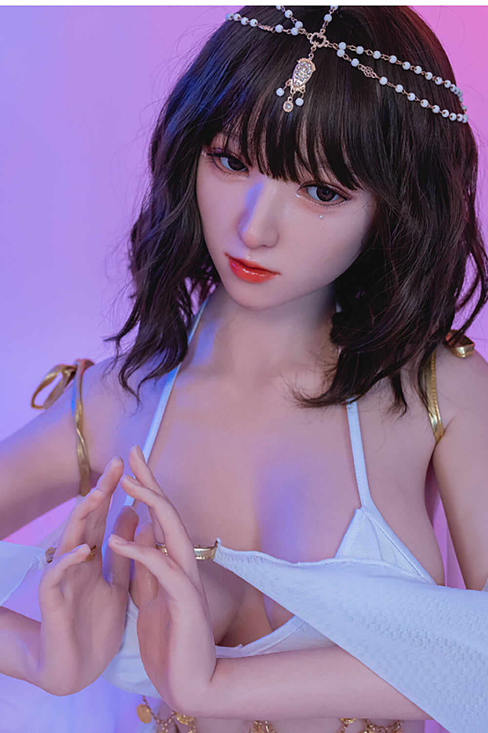 Frederica 5ft18 / 158cm #89 Head Full Silicone Asian Hyper Realistic Sex Doll