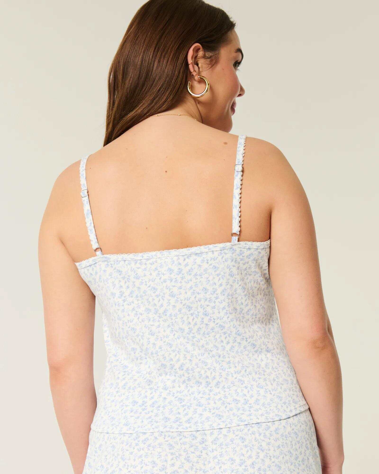 Cozy Pointelle Bow Tank