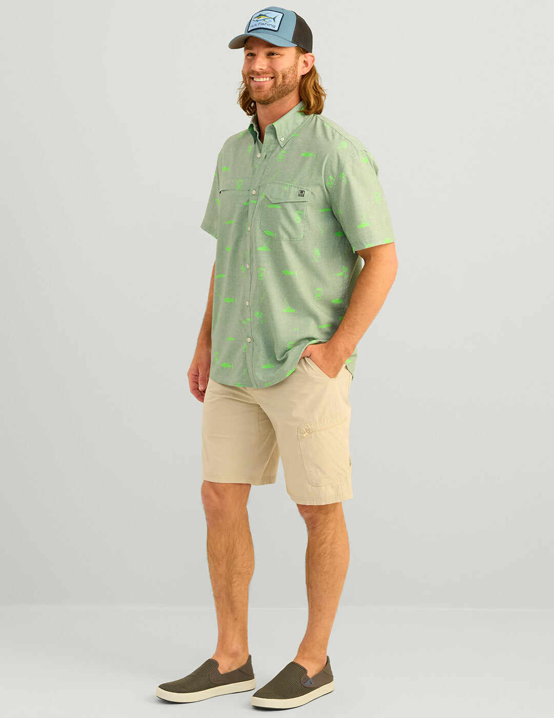 KC Tide Point Short Sleeve Button-Down
