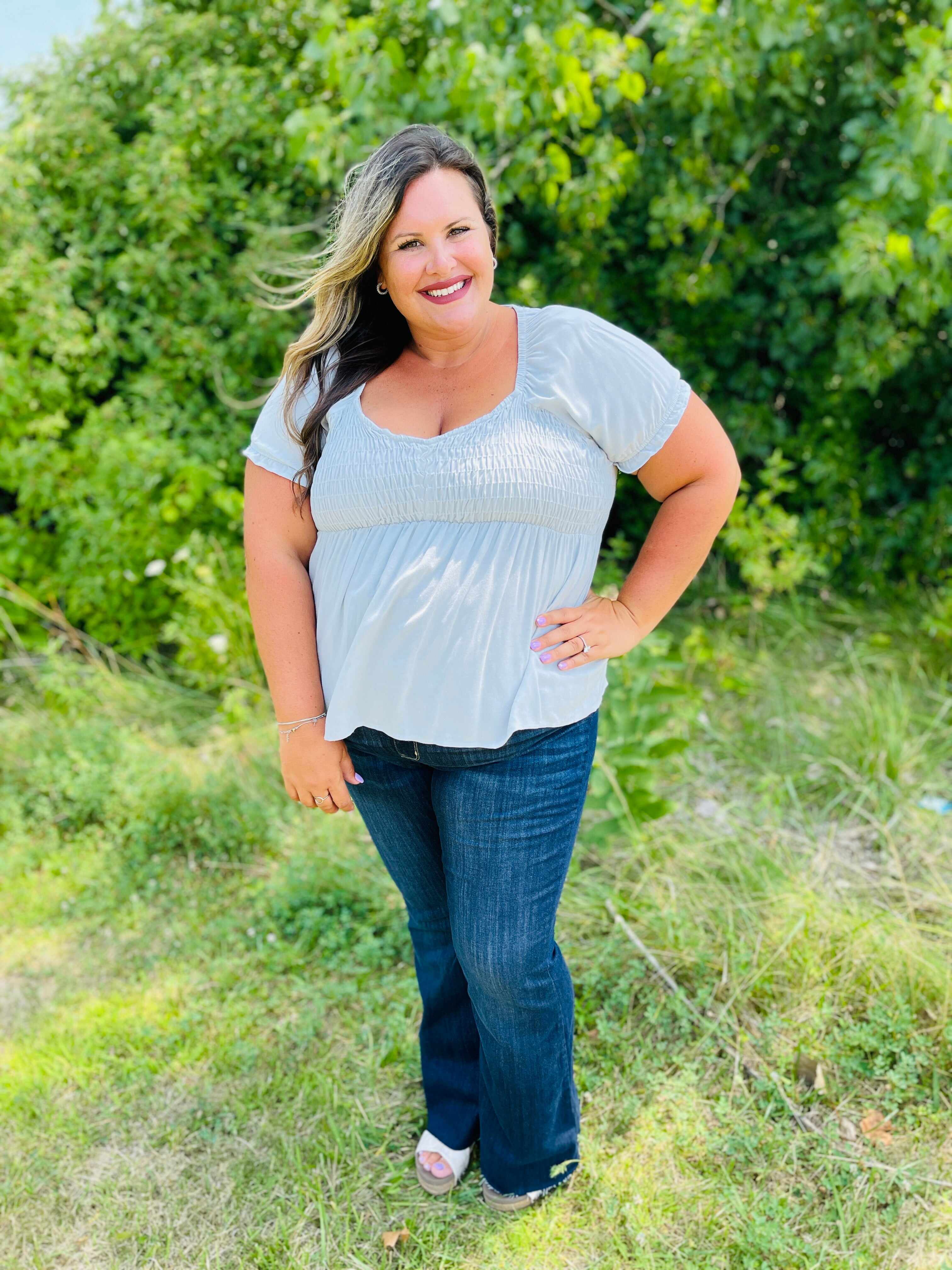 RESTOCK! REG/CURVY See Ya There Flare Jeans