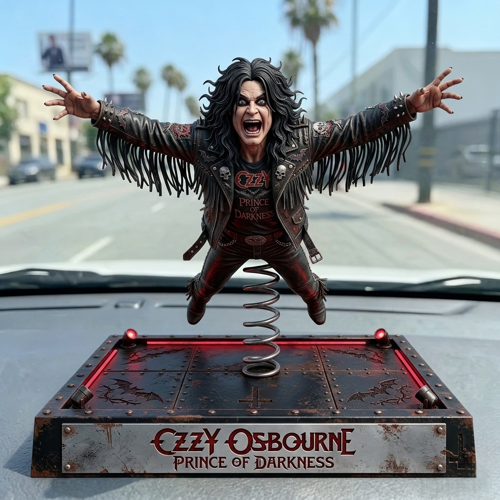 Ozzy Osbourne Prince of Darkness Bobblehead