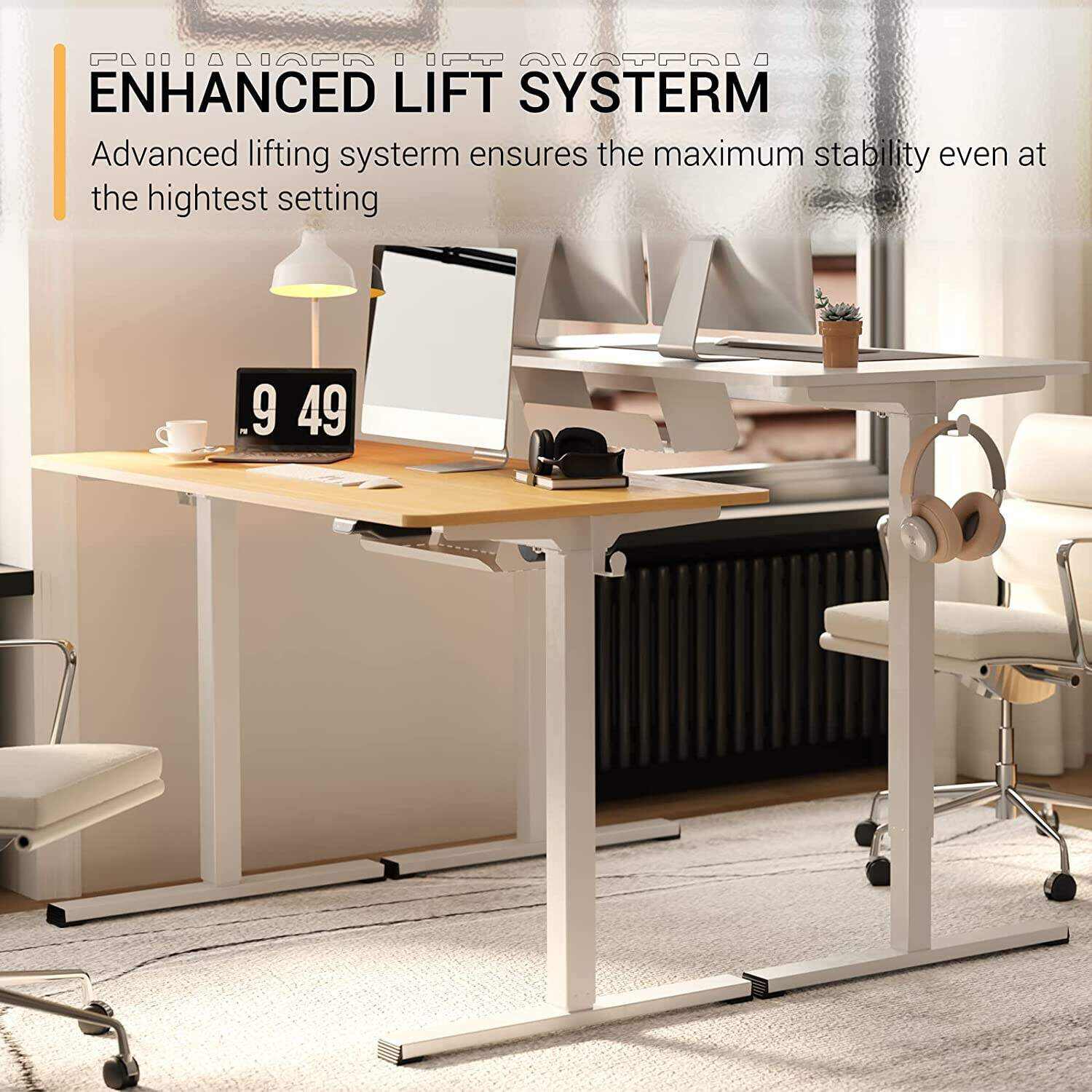 2024 New Electric Lift Computer Desk