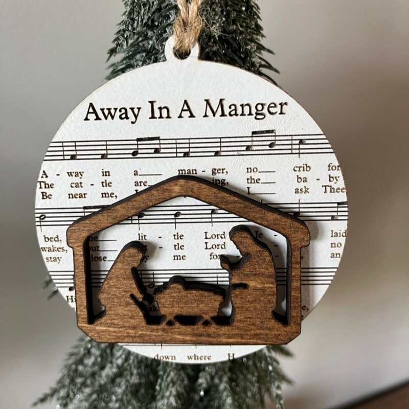 2023 Music Nativity Ornament Set