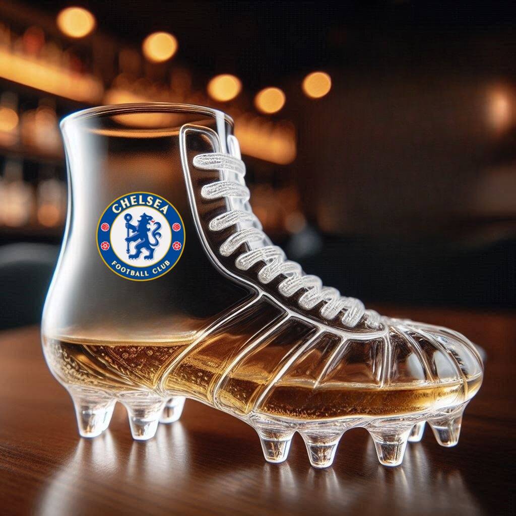 🥃👟Premier League Football Shoes Glass