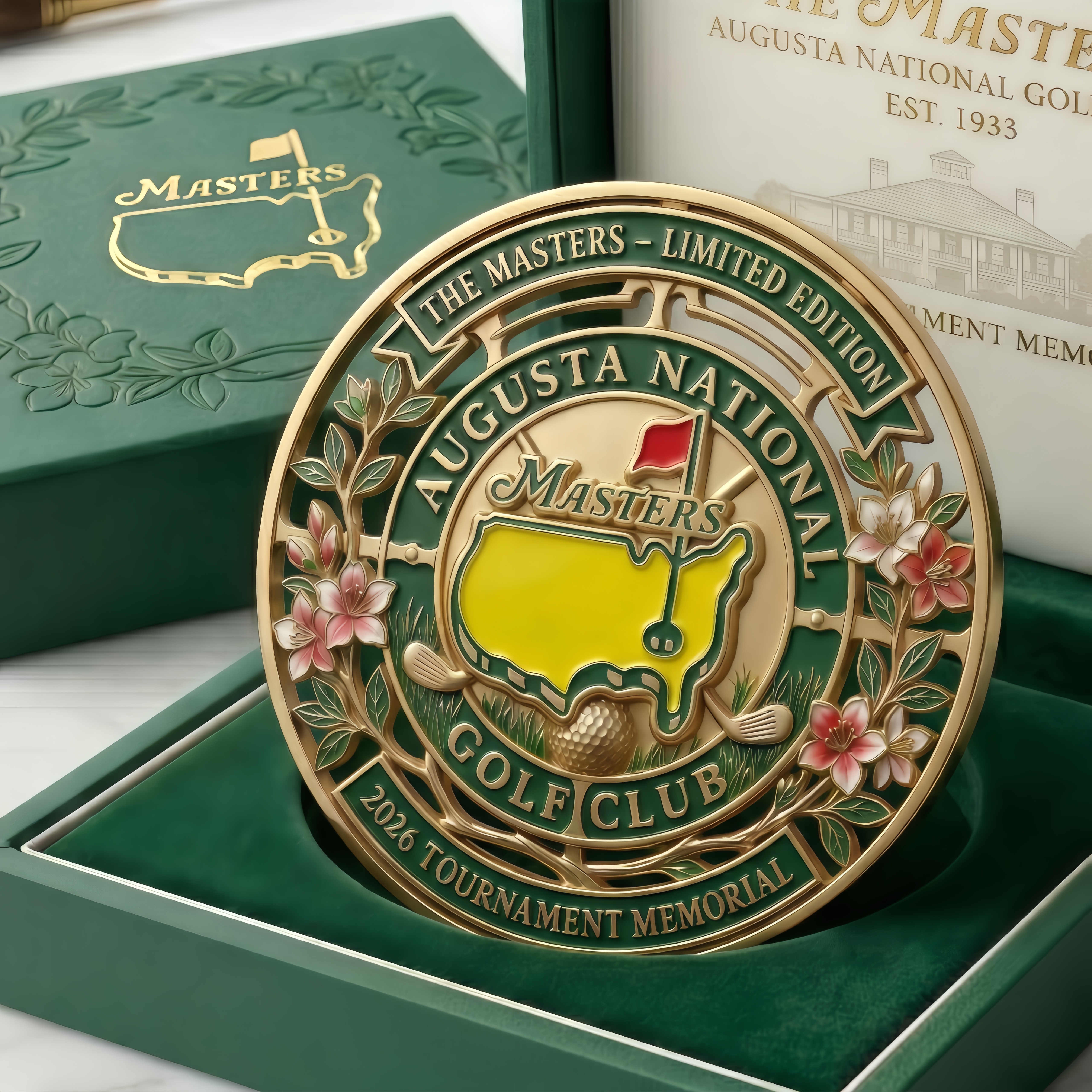 🏆 The Masters 2026: Augusta National Legacy Badge – Wear the Tradition 🌿