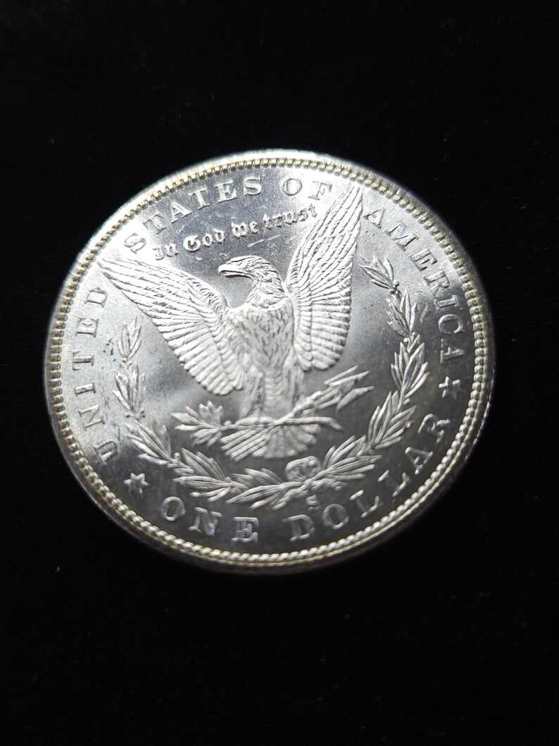 1880  S   Silver Morgan Dollar Gem Bu !!  Proof Like ! Regular 199     Lot # 799