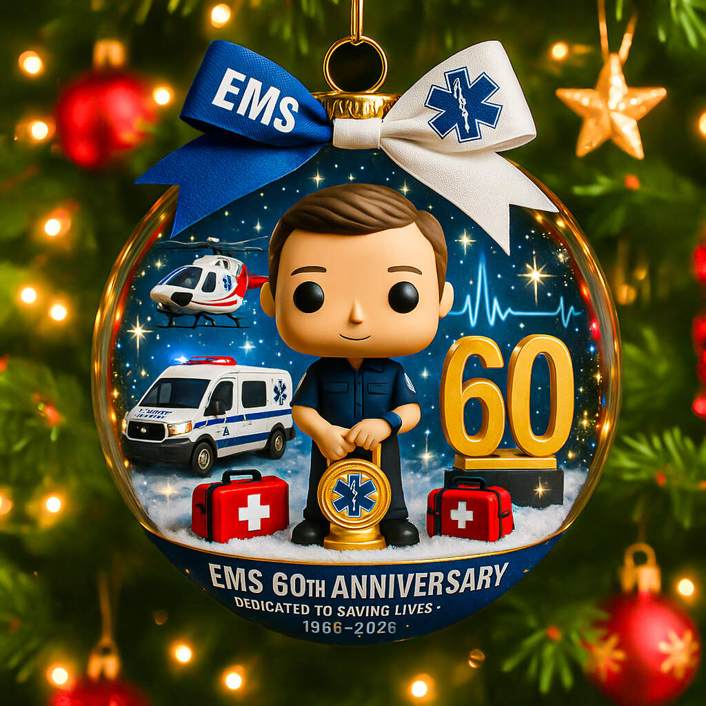 EMS 60th Anniversary Ornament