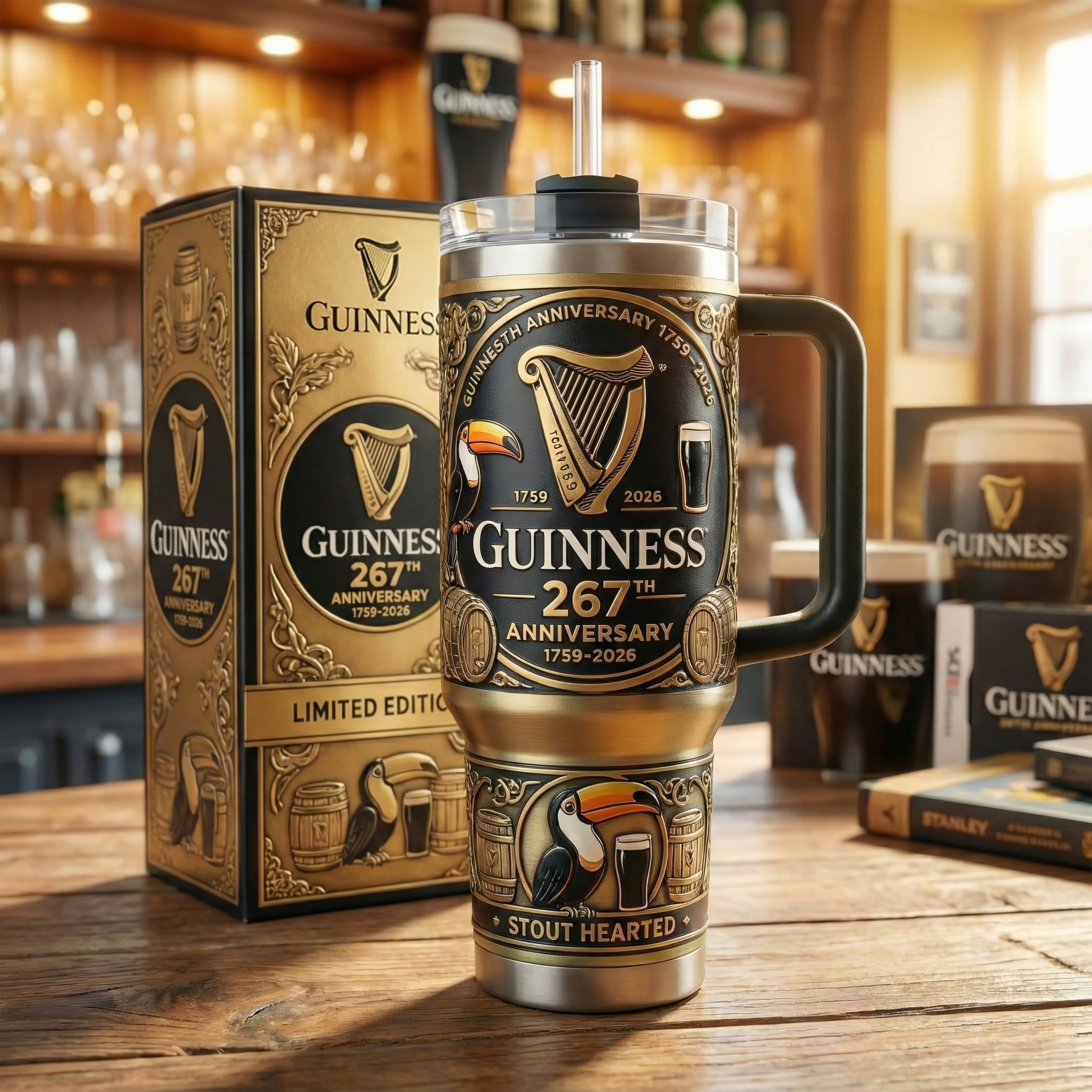 [PRE-ORDER]Guinness 267th Anniversary Limited Edition Commemorative Tumbler