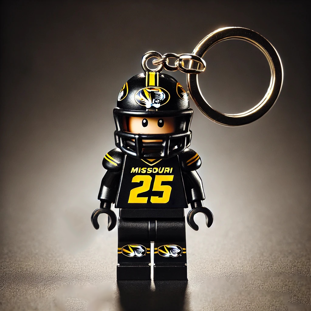 College Football Keychain