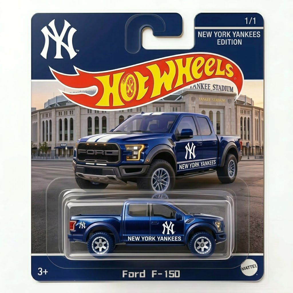 Hot Wheels New York Yankees Ford F-150 Edition