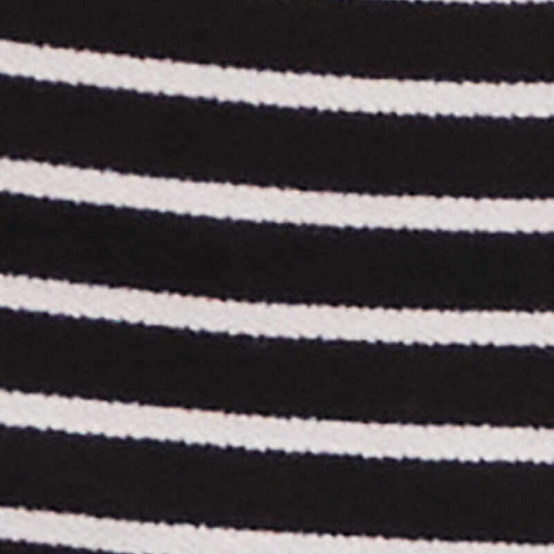 Chic Striped Off Shoulder Long Sleeve Top with Ruching and Cropped Hem