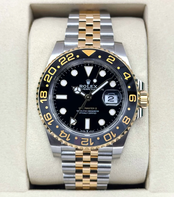 NEW 2026 Rolex GMT-Master II 40mm 126713GRNR Two-Tone Jubilee
