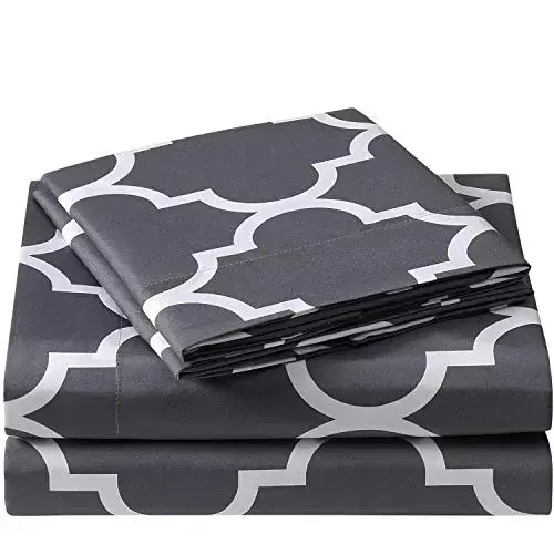 Brushed Microfiber Hypoallergenic 4 pcs Bedsheet Set