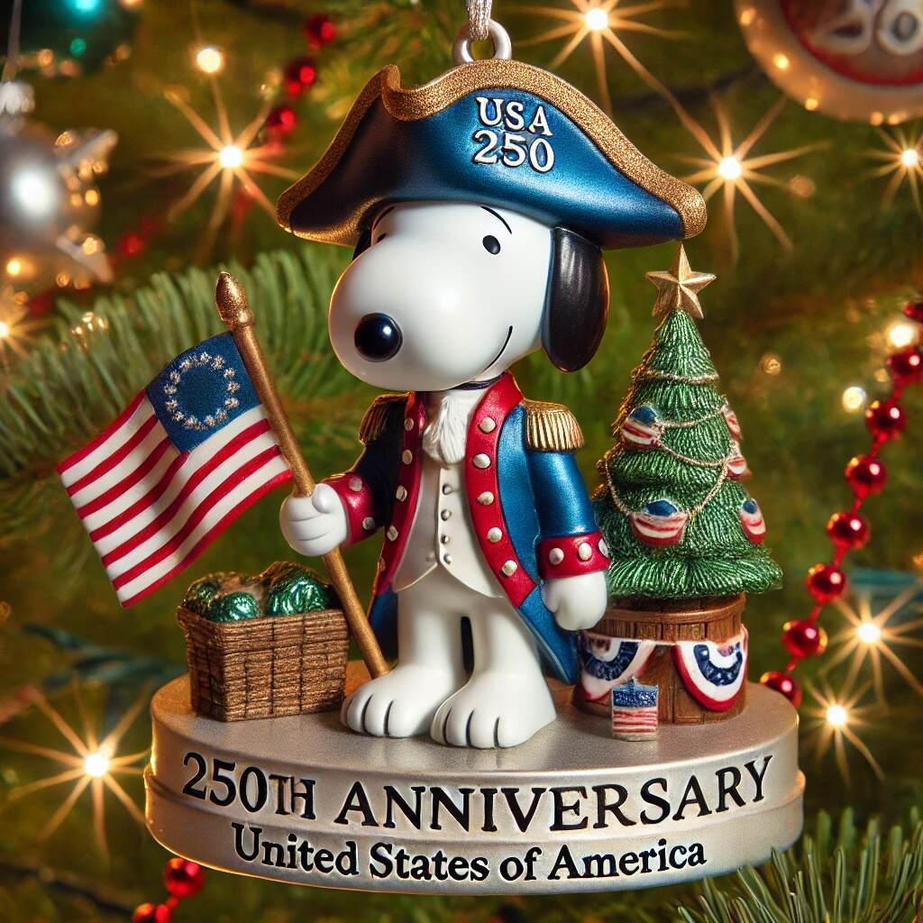 U.S. Marine Corps 250th Anniversary Christmas Ornament