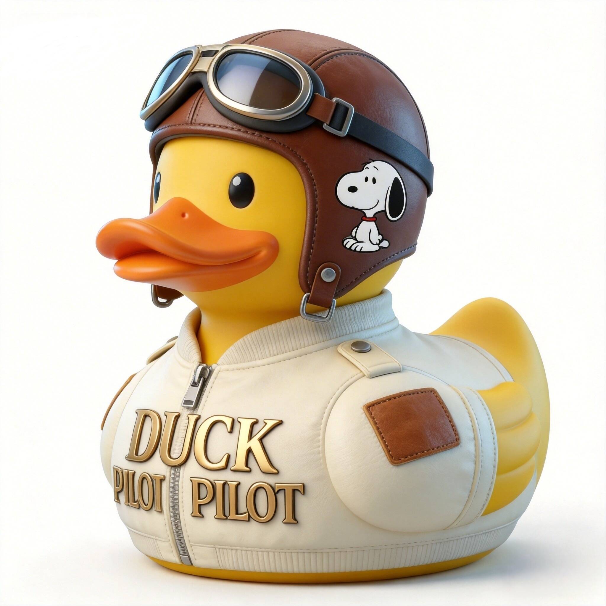 🦆Snoopy the Pilot Duck！