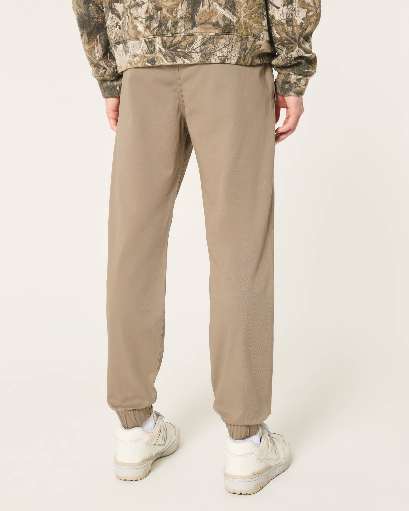 Relaxed Twill Joggers