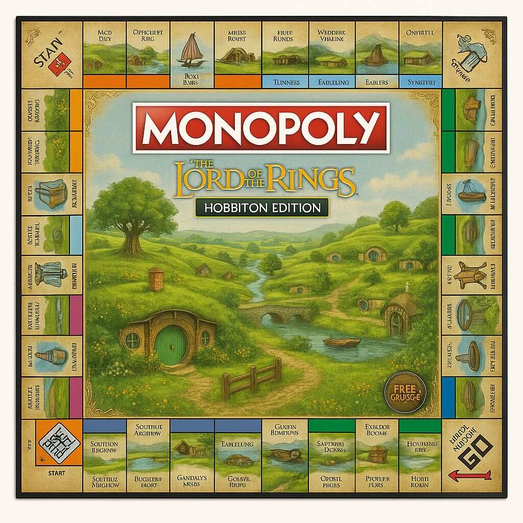 MONOPOLY: The Lord of the Rings – Hobbiton Edition