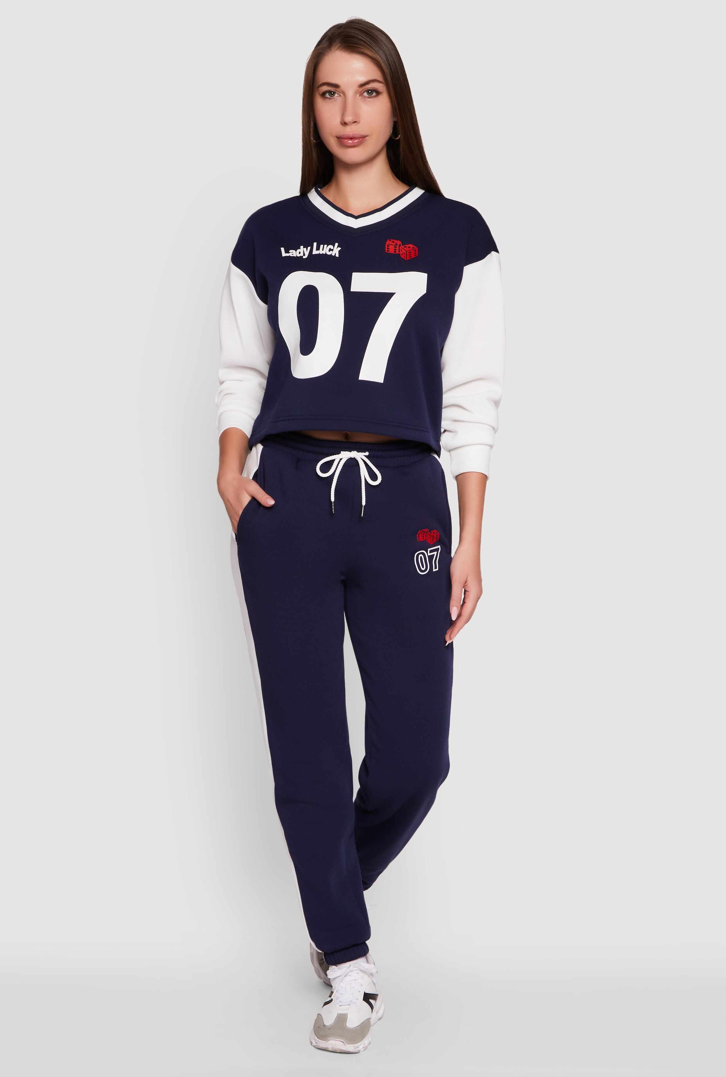 Game Day Graphic Side Stripe Sweatpants