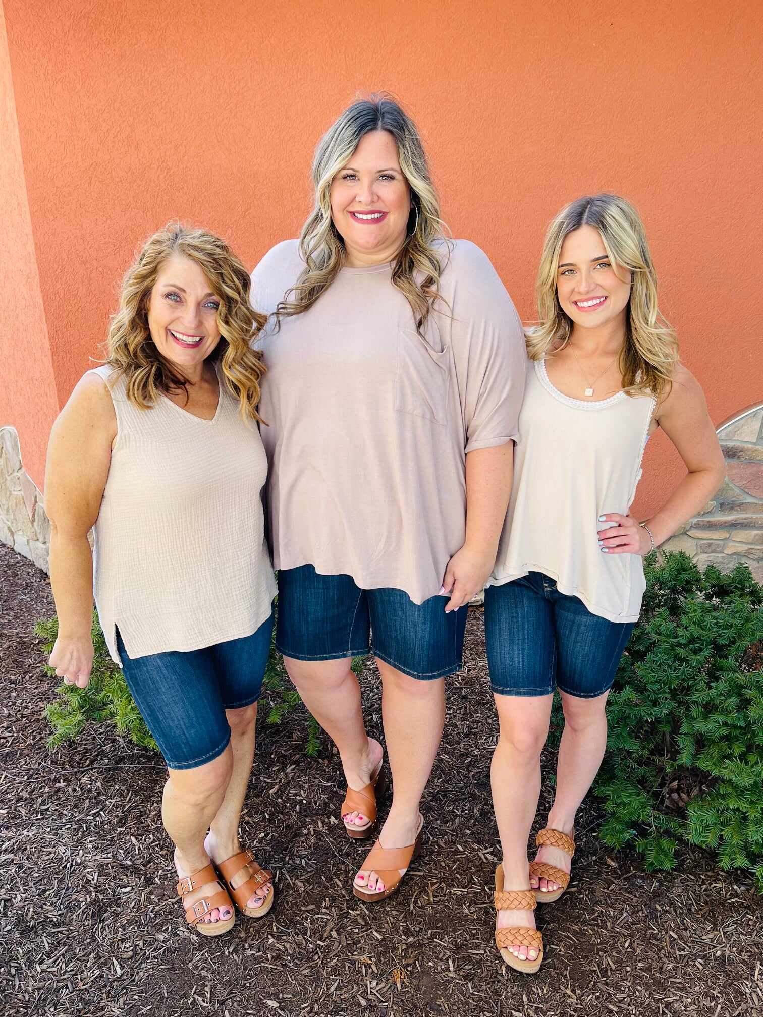 REG/CURVY High Gear Pull On Biker Shorts