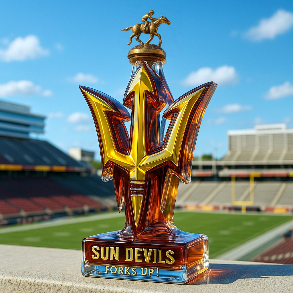 Arizona State Sun Devils Limited-Edition Whiskey Bottle