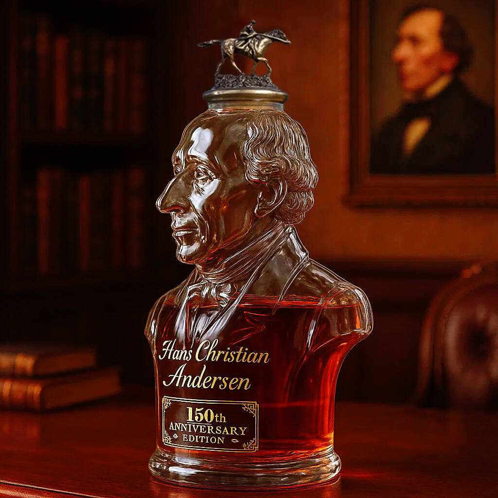 Hans Christian Andersen 150th Anniversary Whisky Bottle
