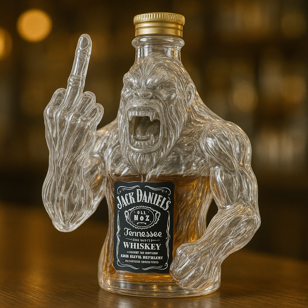 Bigfoot Whiskey Bottle