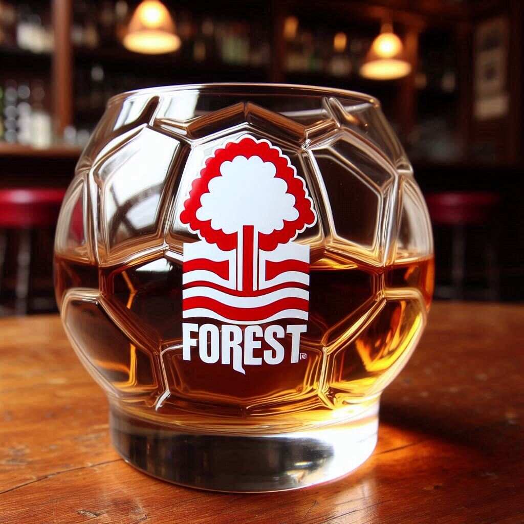 ⚽Premier League Football Glass