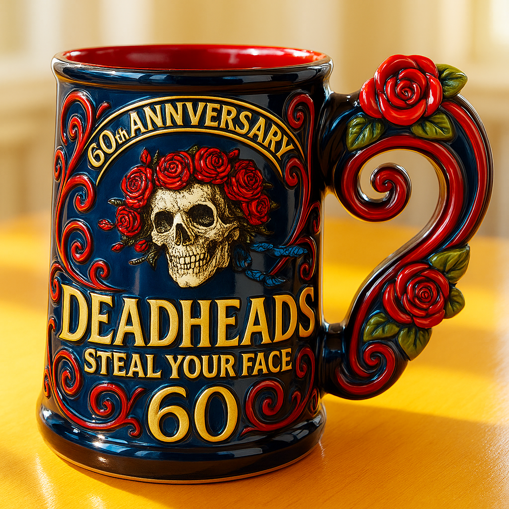 Grateful Dead 60th Anniversary Mug