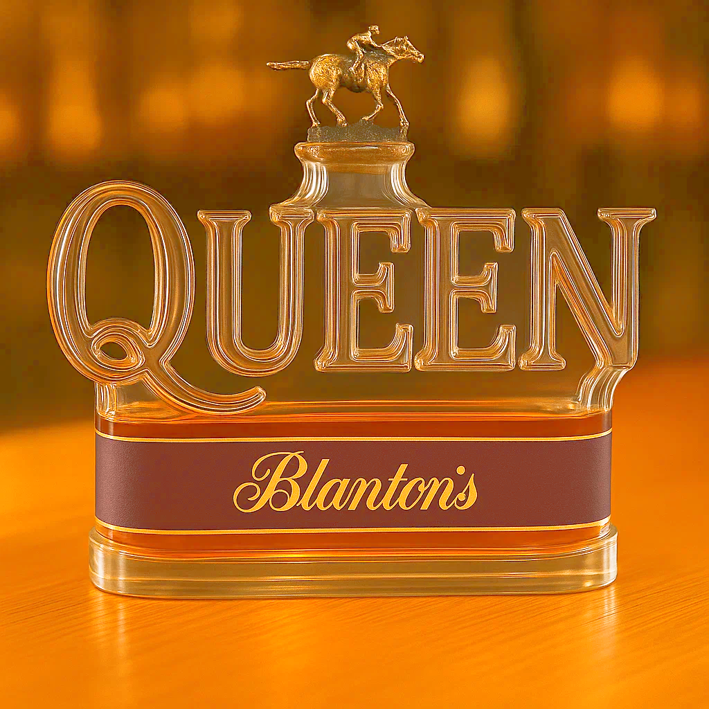 QUEEN Whiskey Bottle – Raise Your Glass to Royalty!