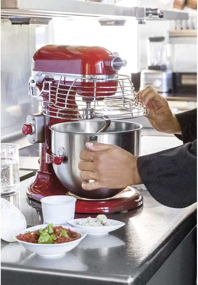 Professional Heavy Duty Bowl-Lift Stand Mixer, 6.9 Litre, Empire Red