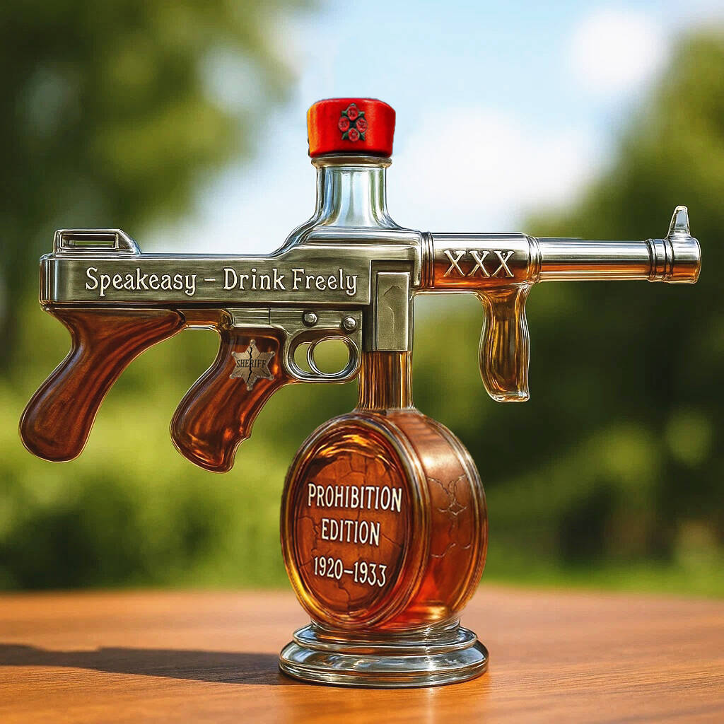 Tommy Prohibition Edition Whiskey Bottle