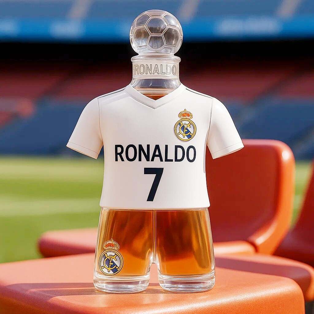 Soccer Superstar Whisky Bottle
