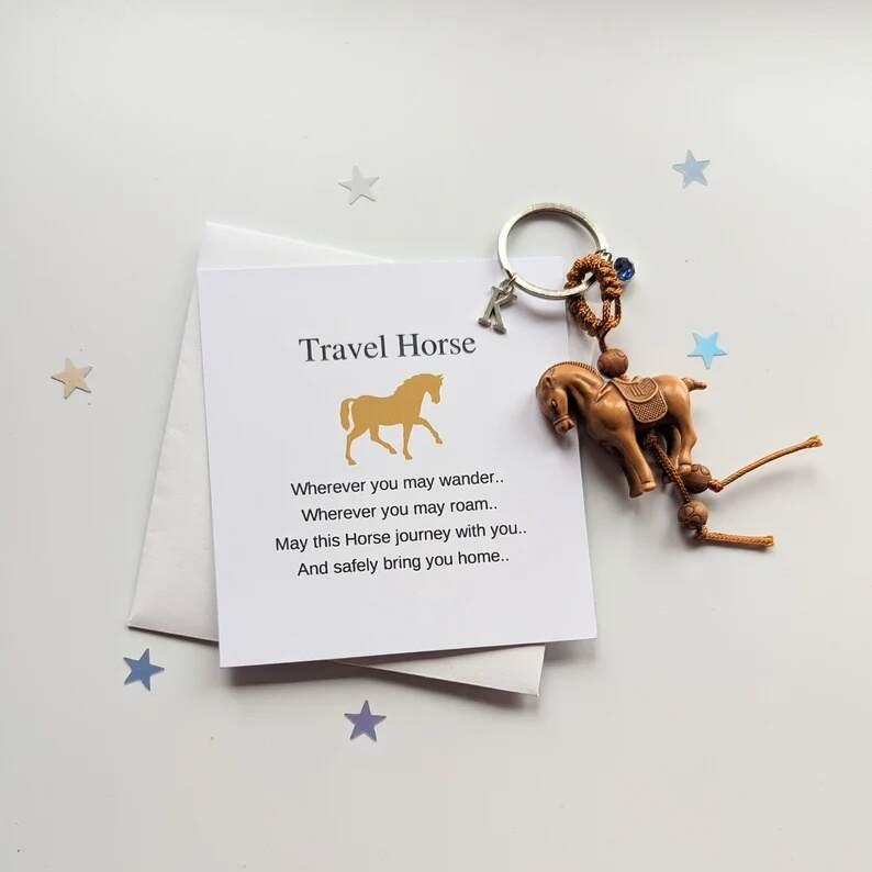 journey Horse keychain