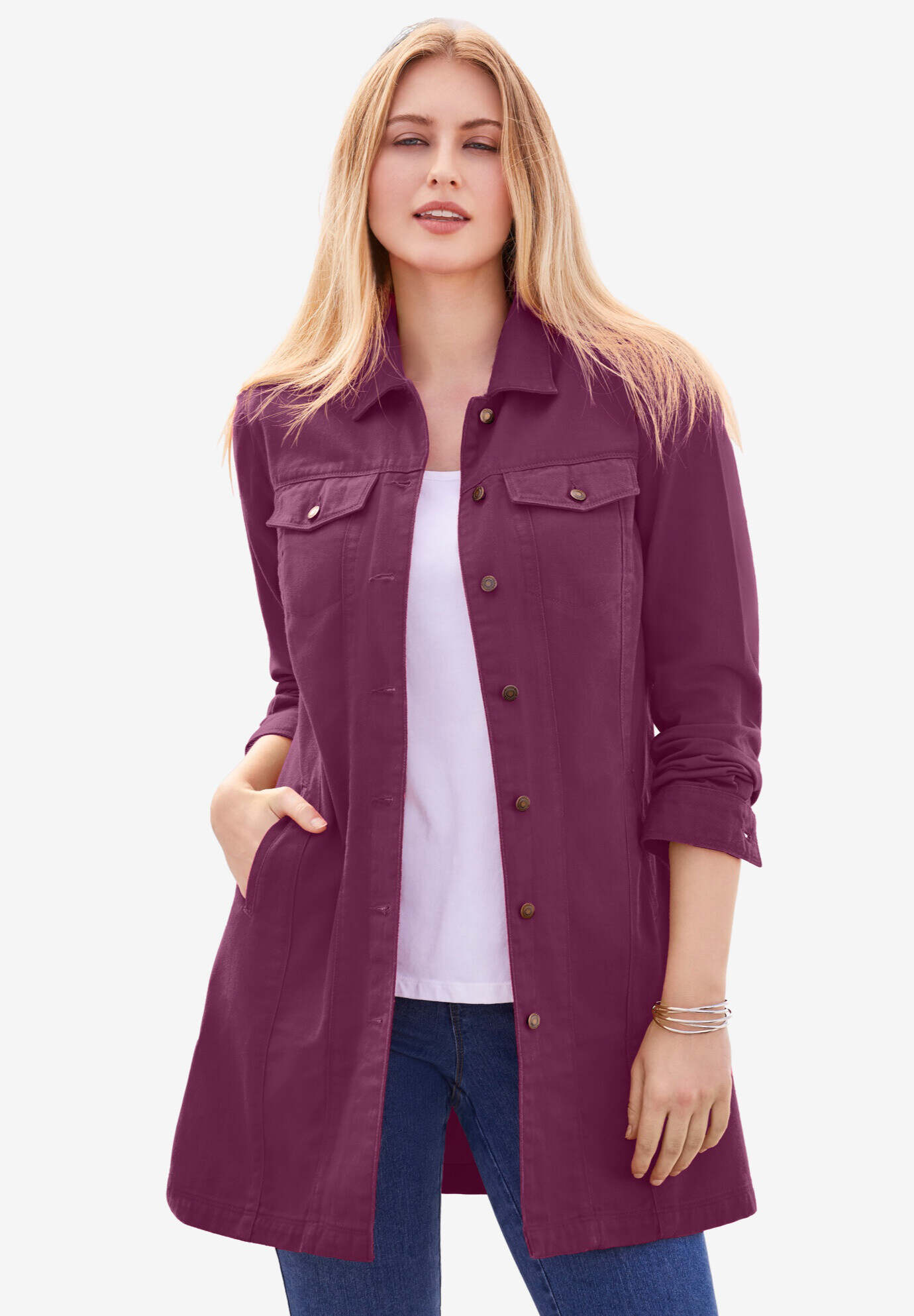 Long Denim Jacket
