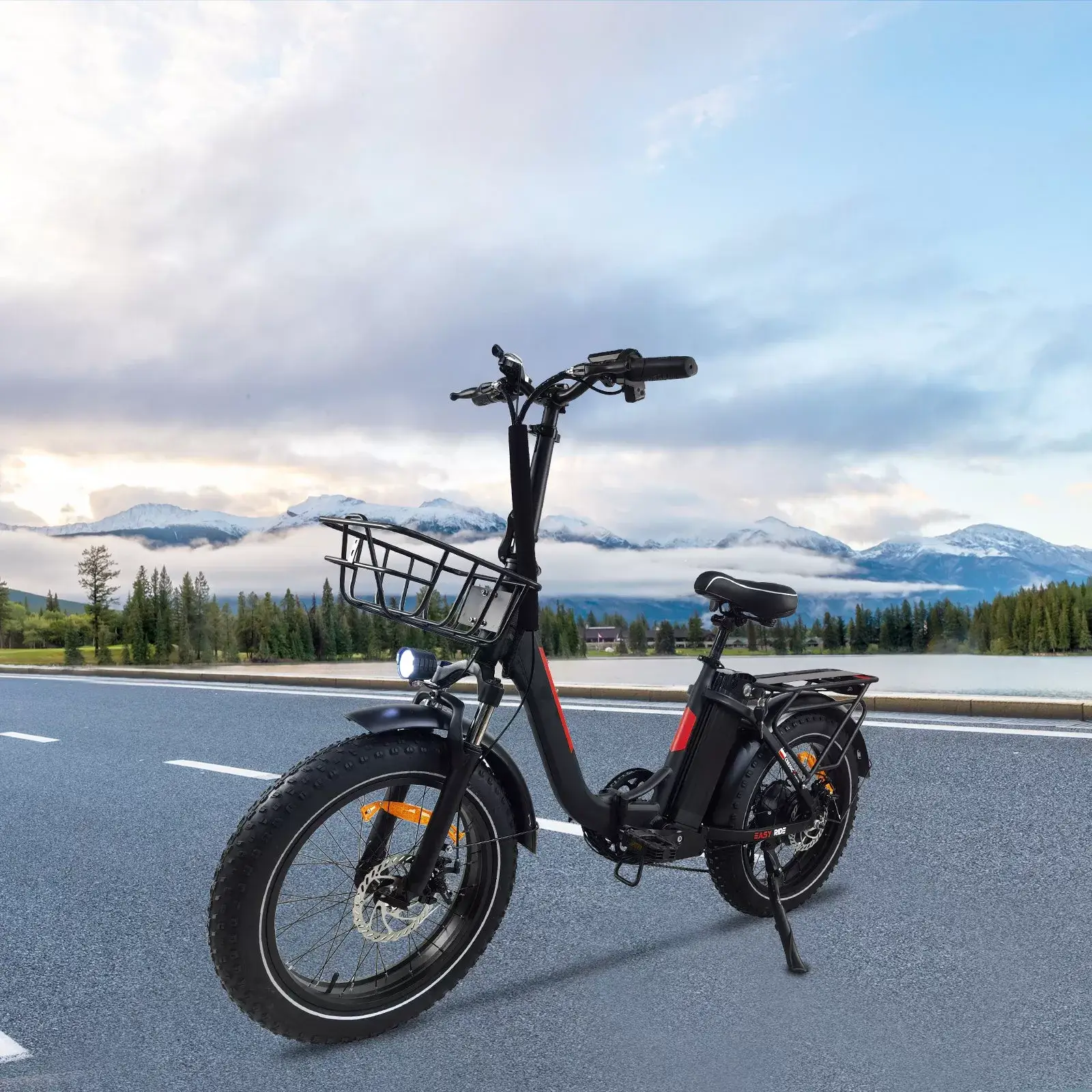E-BIKE DZ2030 U-type Clause 48V 13Ah 500W Performance Motor SHIMANO 7-Speed
