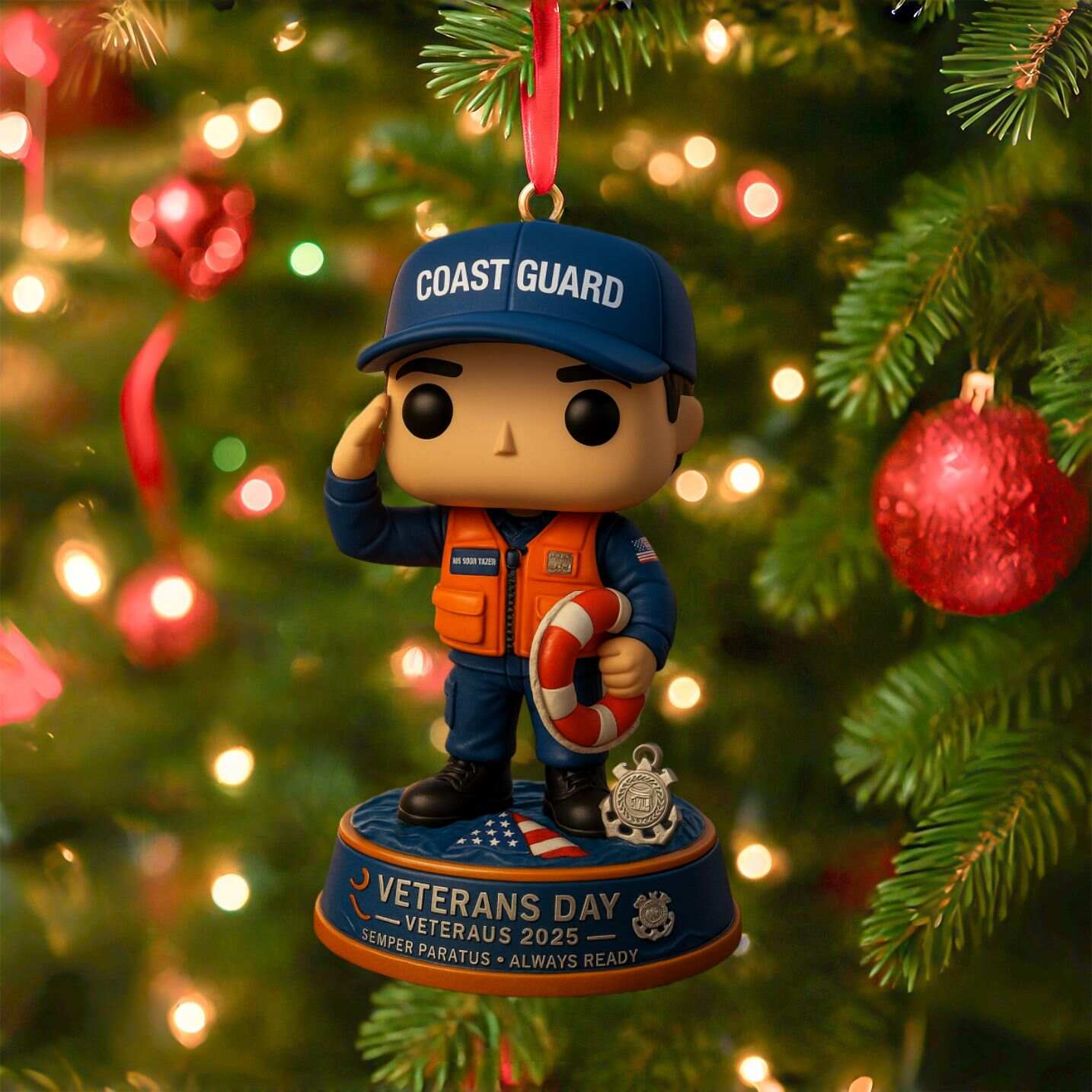 POP! Veteran Christmas Ornament