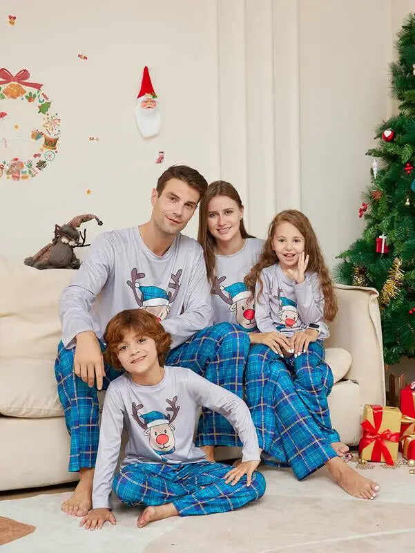 Funny Matching Christmas Pajamas Sets For The Whole Family