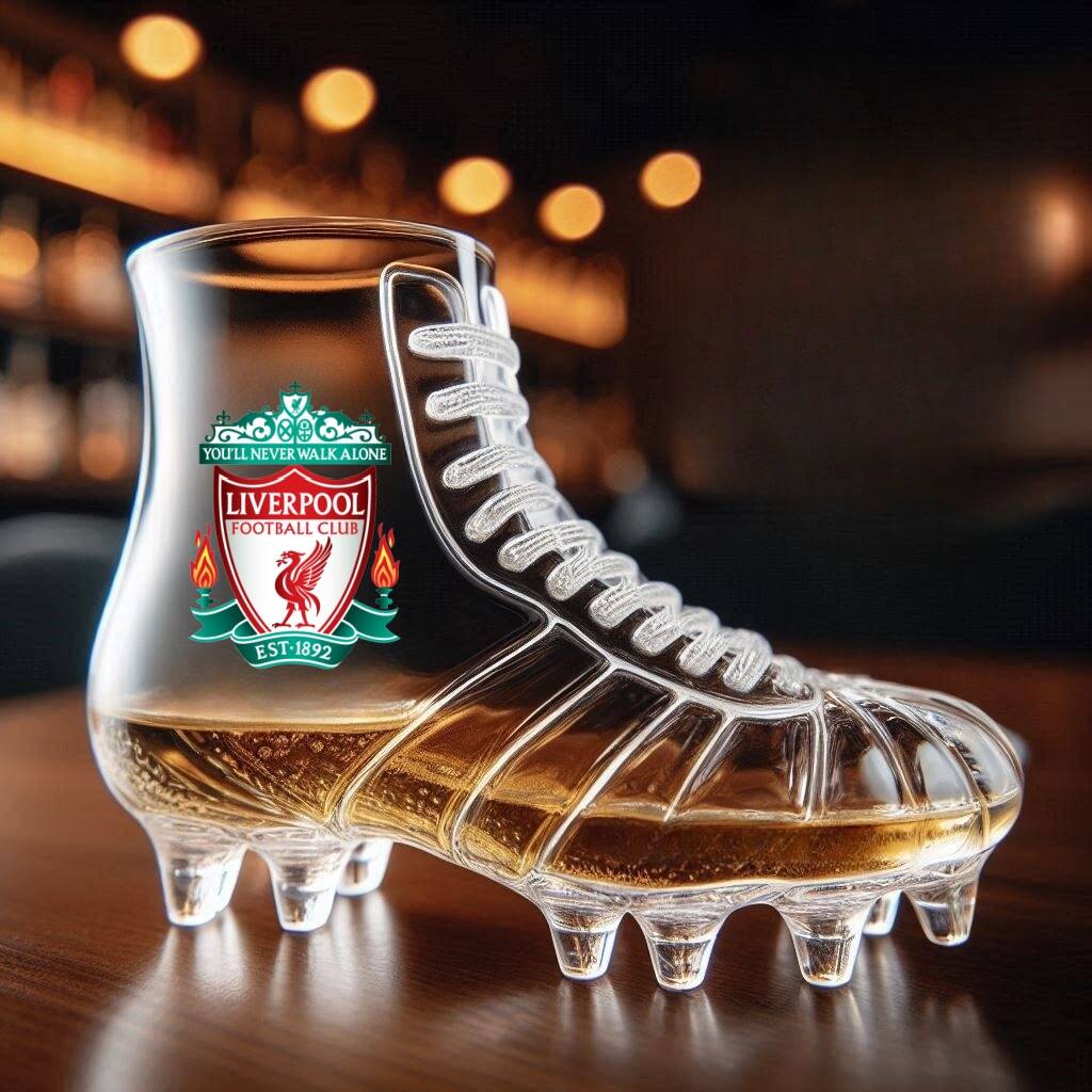🥃👟Premier League Football Shoes Glass