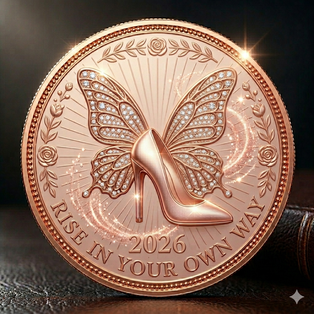 2026 Unstoppable Woman Commemorative Coin - Rise in Your Own Way