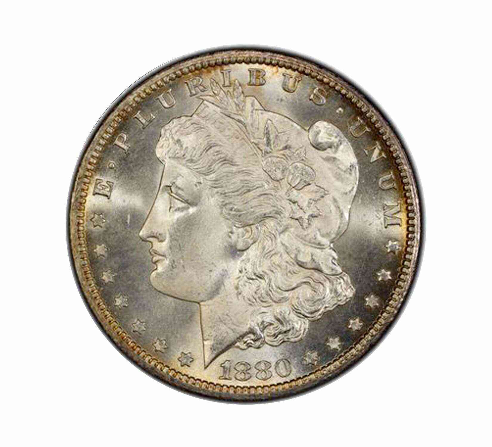 1880 CC Morgan Dollar MS65 PCGS Carson City