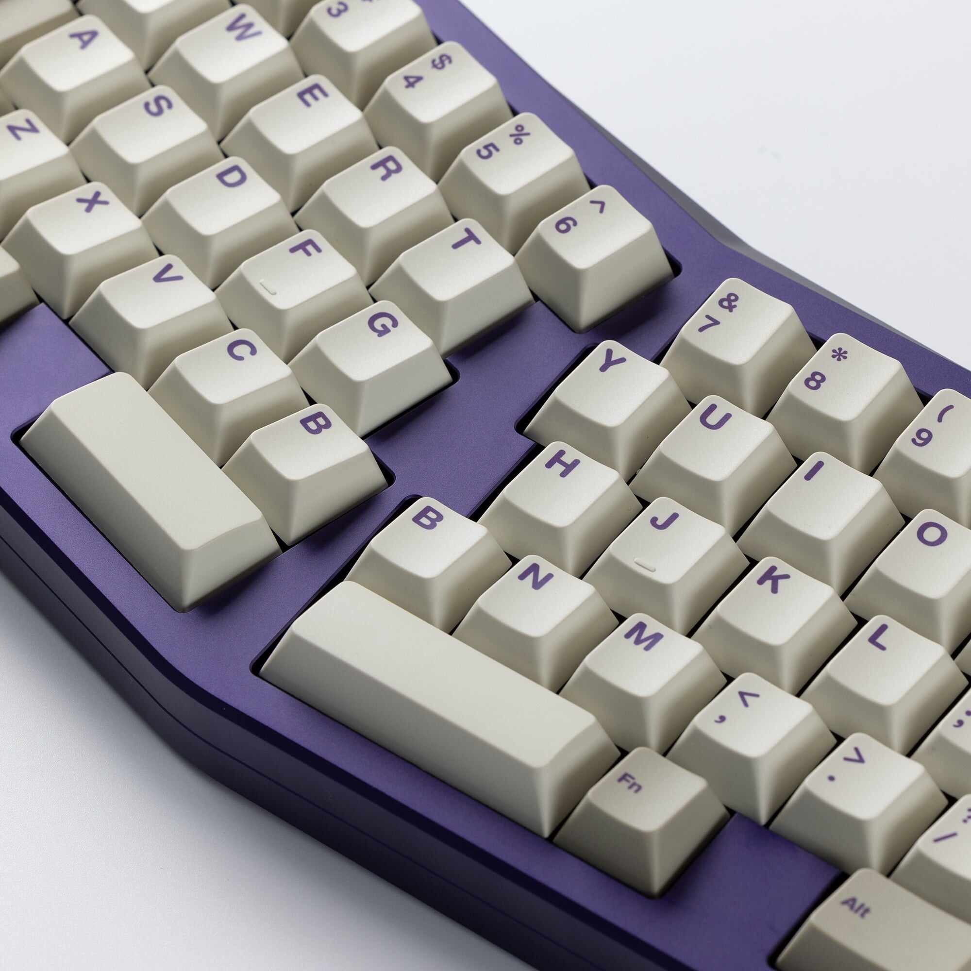 Ready to use Boomerang Patina Gray weightbar with PBTfans Office Love