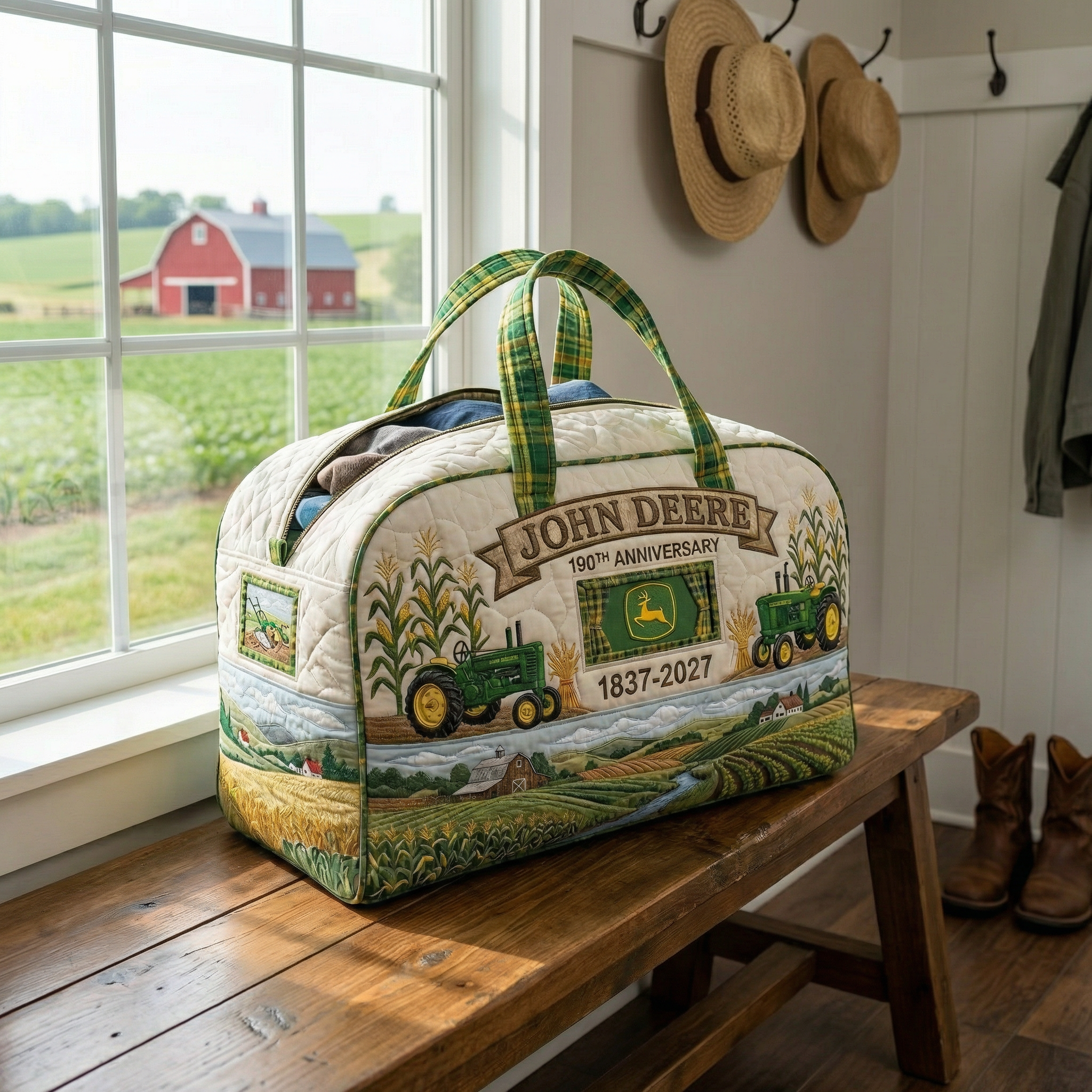 John Deere 190th Anniversary Commemorative Handbag