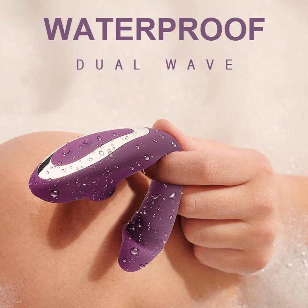Sucking & Dual Dildo G-Spot Vibrator
