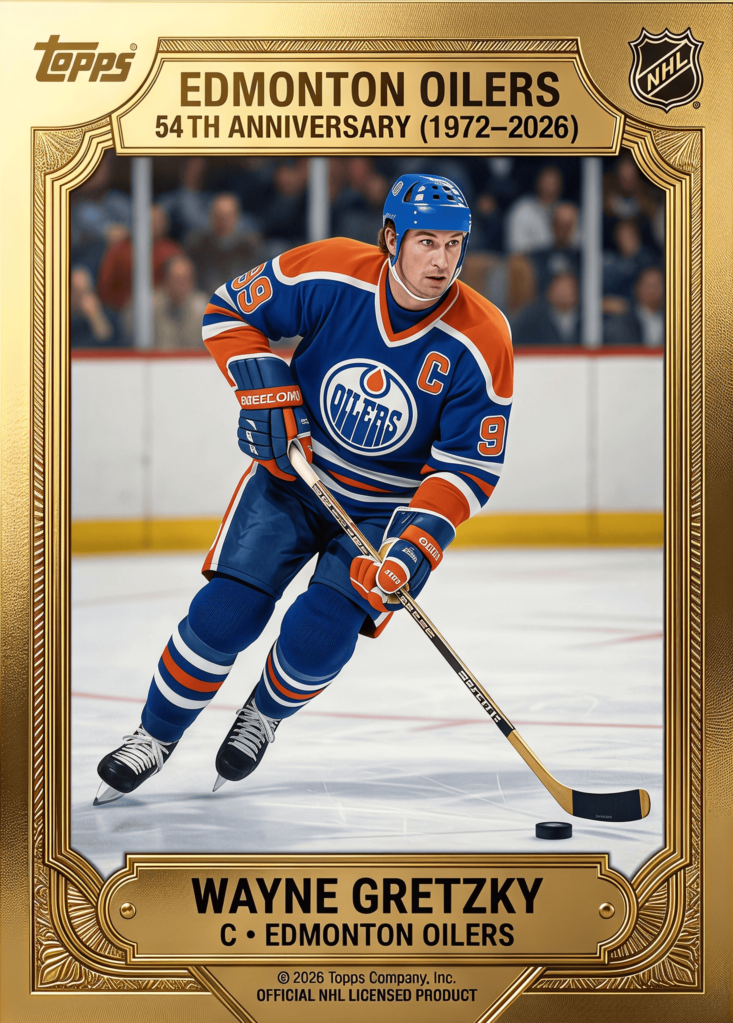 2026 Edmonton Oilers 54th Anniversary Hobby Box