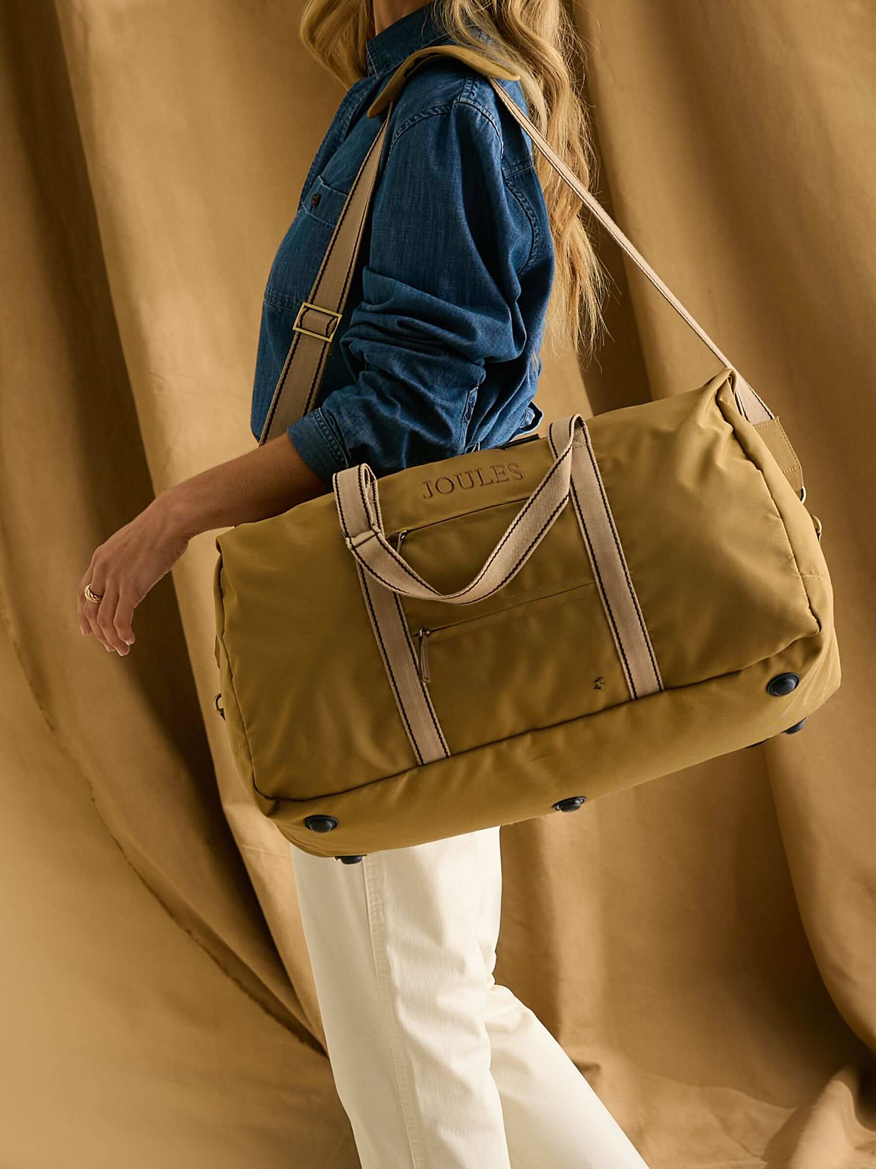 Epwell Tan Brown Joules Duffle Bag