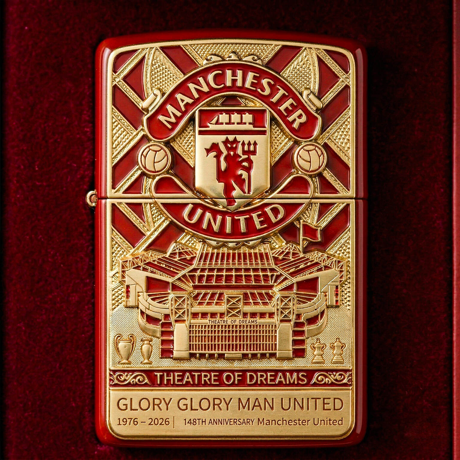 🔴 Man Utd 148th: Theatre of Dreams Legacy Lighter 🏆