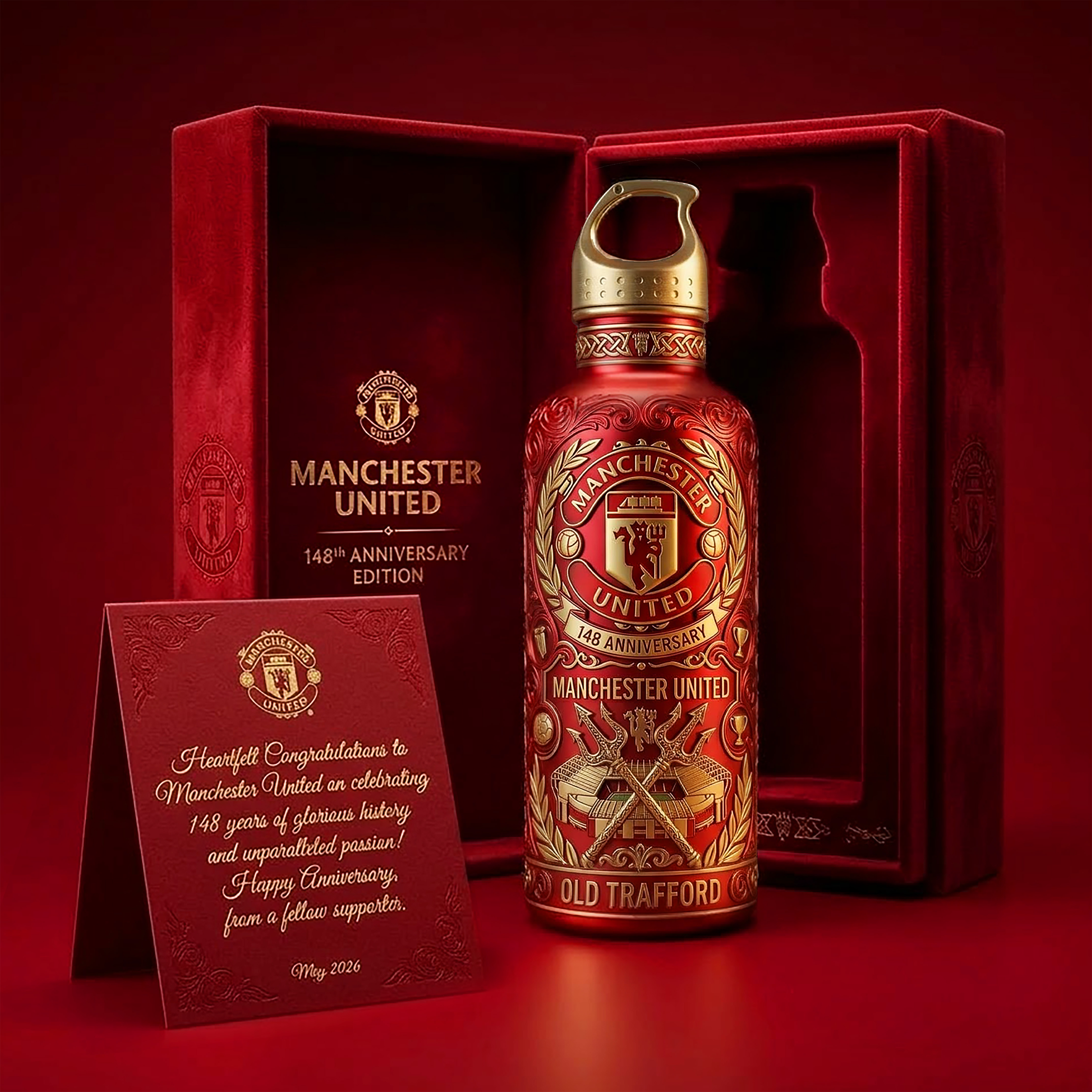 Manchester Union 148th Anniversary Bottle