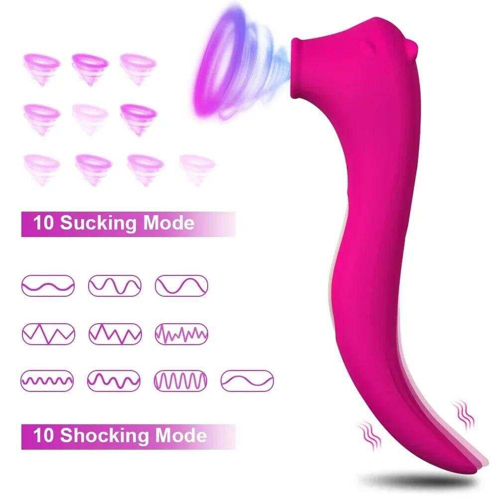 PASSION PULSE ADULT Powerful Nipple & Clitoris Sucking Vibrator