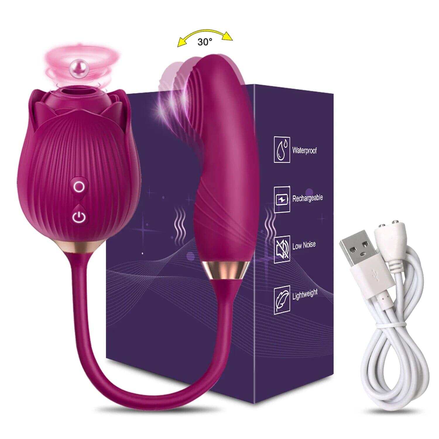 Sucking Vibrator for Women – Vagina Patting & Clit Stimulator