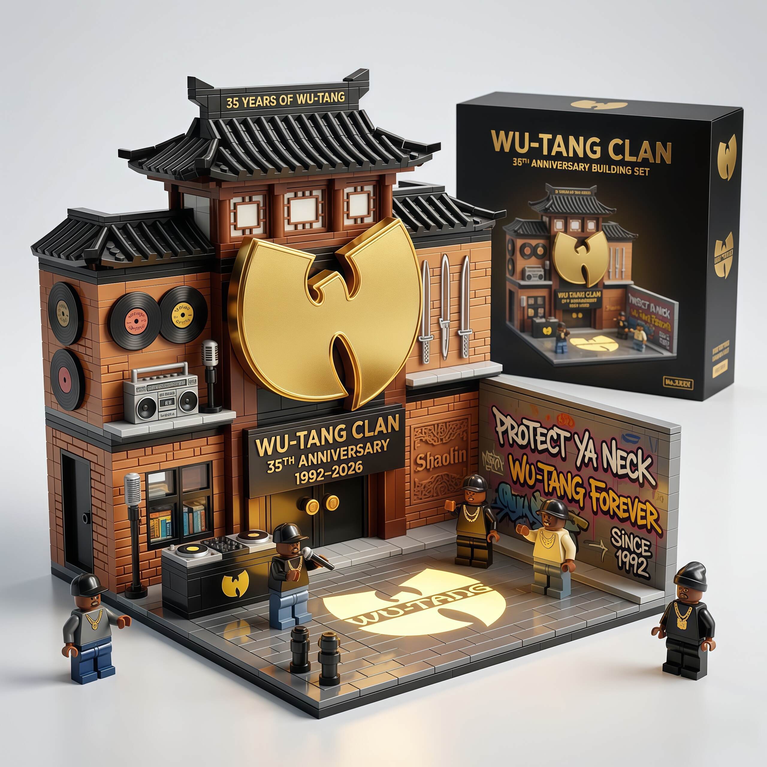 Wu-Tang Clan 35th Anniversary Building Blocks